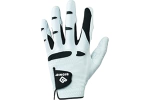 BIONIC GLOVE USA New & Improved 2X Long Lasting Bionic StableGrip Golf Glove - Patented Stable Grip Genuine Cabretta Leather, Designed by Orthopedic Surgeon!