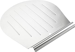 Zenker Tortenhebeblech Patisserie 28 cm, Kuchenretter mit Griffmulde für Torten und Kuchen, dünne Edelstahlplatte für leichtes Heben und Lösen (Farbe: Silber) - spülmaschinengeeignet, Menge: 1 Stück