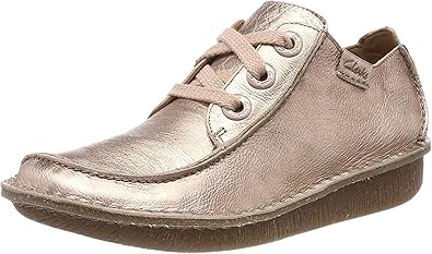 clarks girls lace up shoes