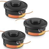 3 Packs 25-2 Trimmer Head for Stihl FS55 FS56 FS70 FS80 FS90 FS100 FS110 | Replace 40027102108 40027102168 40027102191, Bump Feed Weed Eater Head, accepts .080" .095" .105" Trimmer Line
