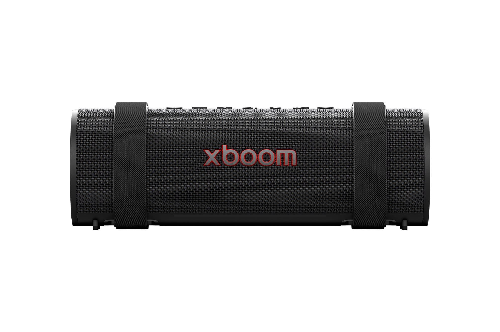 LG xboom Grab by will.i.am, tragbarer Bluetooth-Lautsprecher (Signature Sound, IP67, bis zu 20 Std. Akkulaufzeit), Schwarz [Modelljahr: 2025]