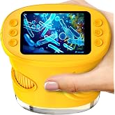 1000X Digital Handheld Microscope for Kids Portable Outdoor Toys &amp; Gifts | 2.0" IPS Screen Magnifier, STEM Science Lab Magnifying Glass, Photo&amp;Video Pocket Edu Toy for Boys &amp; Girls Age 4-12, Orange