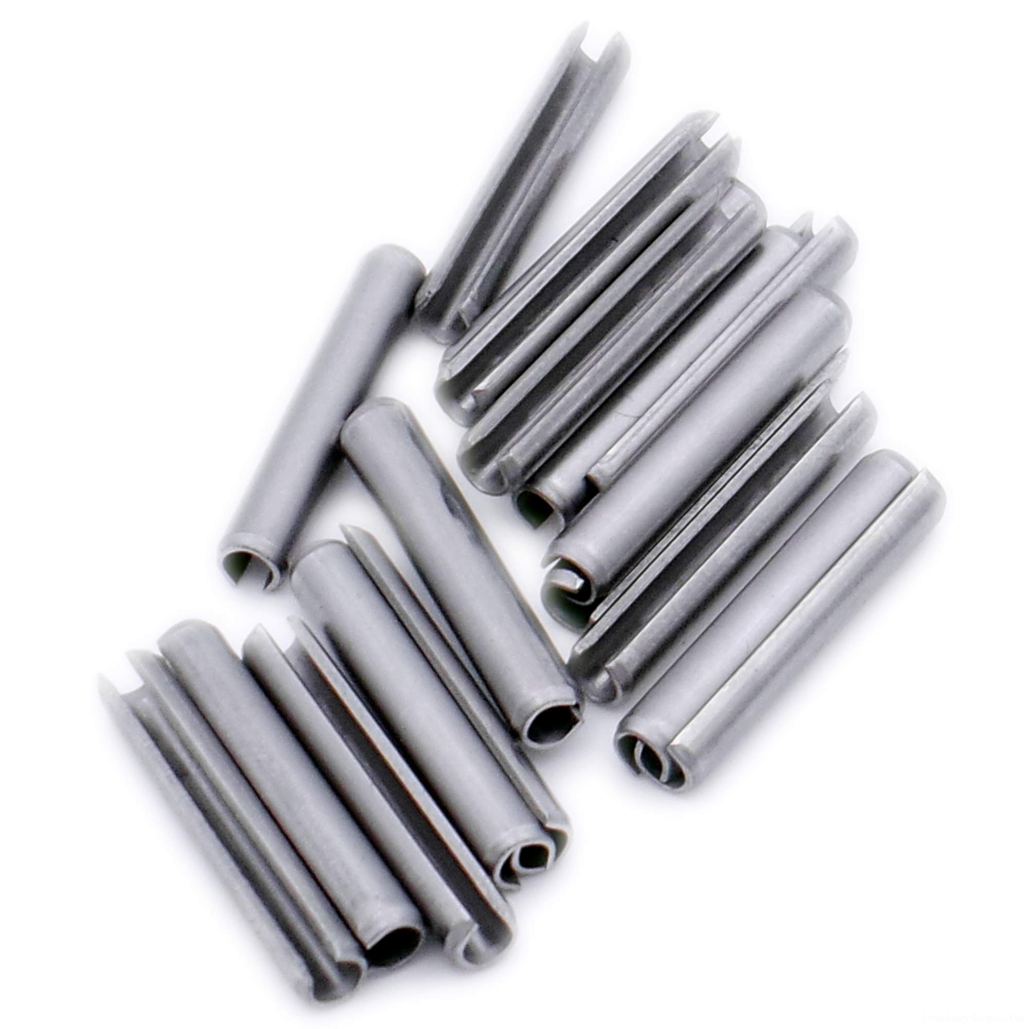 D2 (2mm x 28mm) Slotted Spring Pin (Heavy) - Stainless Steel (A1) (Pack of 20)