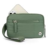 WESTBRONCO Wristlet Wallets for Women Nylon Quilted