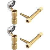QWORK 2 Sets G3/4 BSP Brass Quick Coupler Valves &ndash; Compatible Keys for Lawn, Garden &amp; Irrigation Systems
