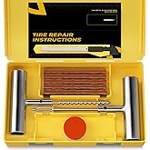 AUTOWN Tire Repair Kit with Plugs Fix Punctures & Plug Flats with Ease - Heavy Duty Flat Tire Puncture Repair Kit for Car, Mo