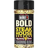 Weber BOLD Steakhouse Reserve Seasoning Blend, 6.9 oz