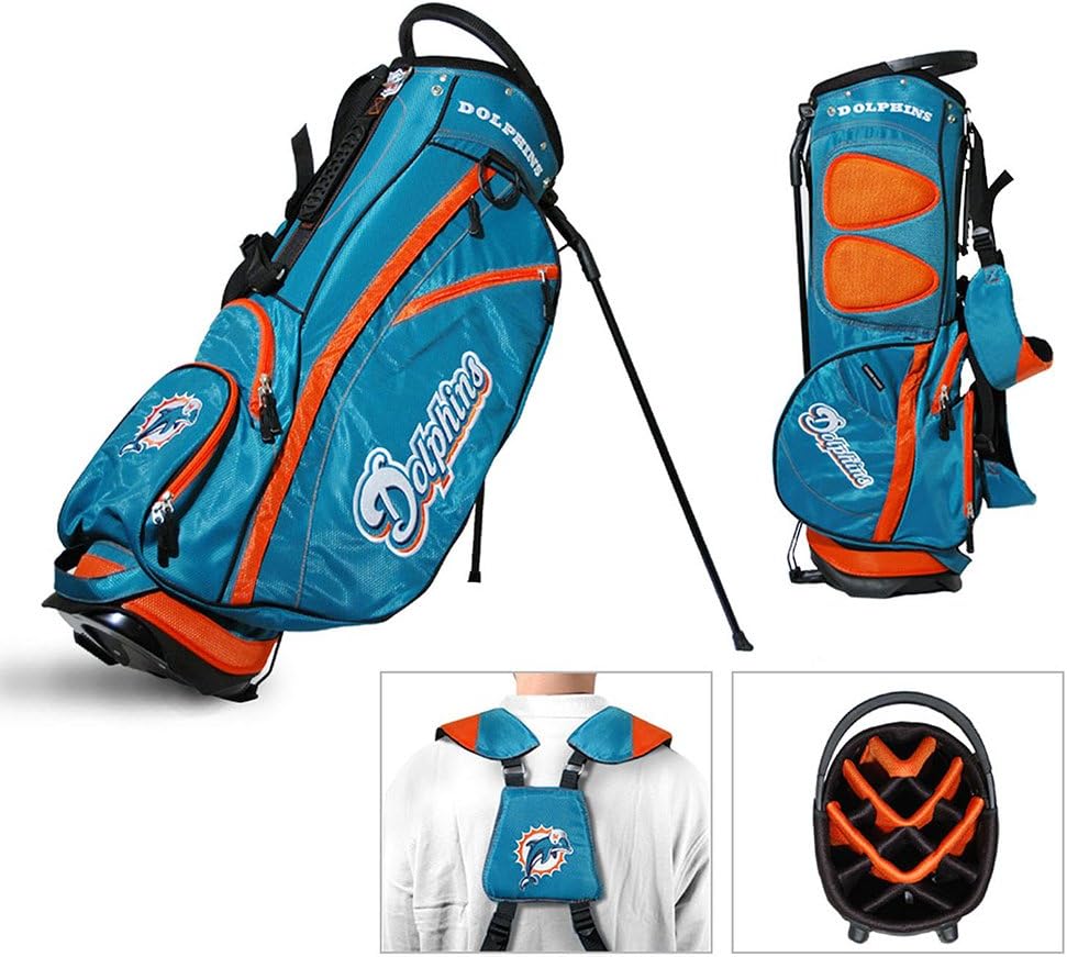 miami dolphins golf bag