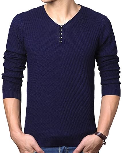 Amazon リザウンド Resound メンズ 長袖 カットソー ニット