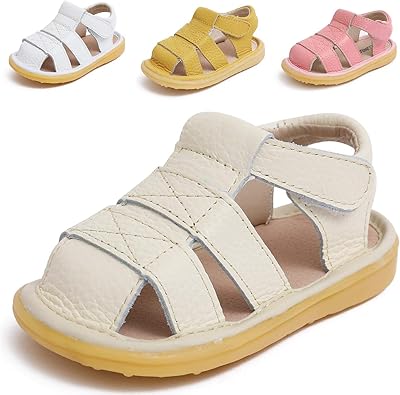 baby closed toe sandals
