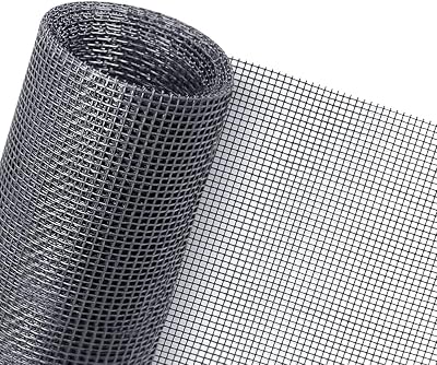 Flintronic 130x150cm Fiberglass Insect Screen Mesh for Windows Grey