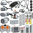 Motor-Kit Power-Function Building Block Compatible with Technic-Parts-Gears,Servo Train Motors Remote-Control Switch Battery Box Engine Accessories Pieces Electric Motor