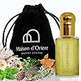 Marrakesh 12 mL Perfume Oil for Men in Traditional Attar Style Cologne. Great Gift Party Favor and Pocket Size Body Oil – Alcohol Free, Long Lasting Oil, Compliment Magnet