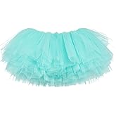 My Lello Little Girls 10-Layer Short Ballet Tulle Tutu Skirt (4 mo. - 3T)