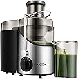 Juicer, Juice Extractor, Aicook Juicer Machine with 3'' Wide Mouth, 3 Speed Centrifugal Juicer for Fruits and Vegs, with Non-Slip Feet, BPA-Free