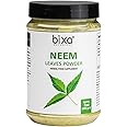 bixa BOTANICAL Neem Leaf Powder (Azadirachta Indica) | 200 Grams / 7 OZ | Ayurvedic Anti Allergic Herbal Supplement | Gluten Free, Non-GMO, Steam Sterlized, Vegan, 100% Pure.