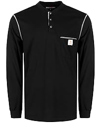 BOCOMAL FR Shirts for Men 5.5oz Lightweight Long