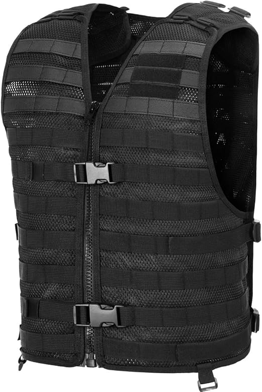 Chief Tac Military Tactical Molle Vest Mesh Light Army Airsoft Paintball Utility Vest