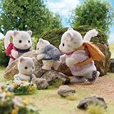 Sylvanian Families 5814 Snow Leopard Family Dollhouse Playset view 5