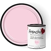 Frenchic Ultra Matte No-Prep Chalk Furniture Paint, Bon Bon | Sweet soft baby pink, playful and light. 1 quart self-priming chalk paint for furniture, cabinets, doors &amp; d&eacute;cor. 1hr dry.