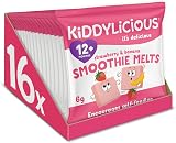 Kiddylicious Strawberry & Banana Smoothie Melts 16 Pack Kids Snack view 1