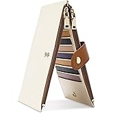 Travelambo RFID Wallet Women Large Size Bifold Multi Card Wallet Case with Zipper Pocke Credit Card Holder for Women