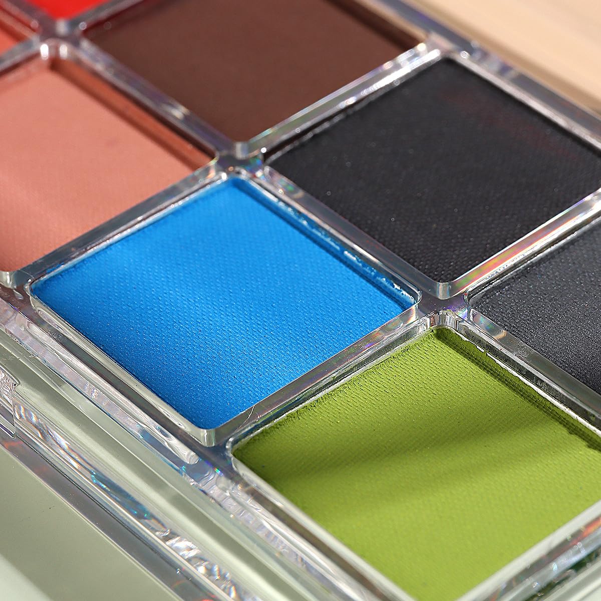 10 Colors Solid Neon Phosphor Nail Powder Set Fluorescent Gradient Iridescent Pigment Powder Glitter Dust Kit for Gel Polish Nail Art Decorations - Image 7