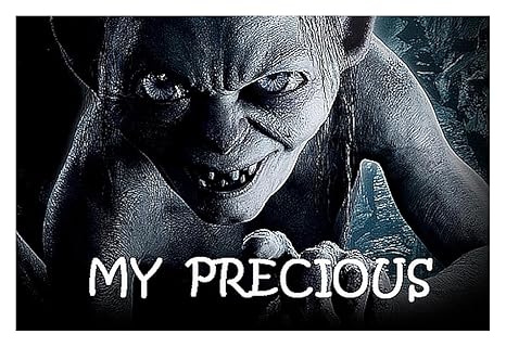 AFM Película Cita imán para Nevera - Gollum en la película de El ...