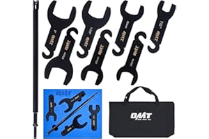 Orion Motor Tech 8pc Pneumatic Fan Clutch Wrench Set, Fan Clutch Removal Tool for Engine Cooling System Repair, Fan Clutch To