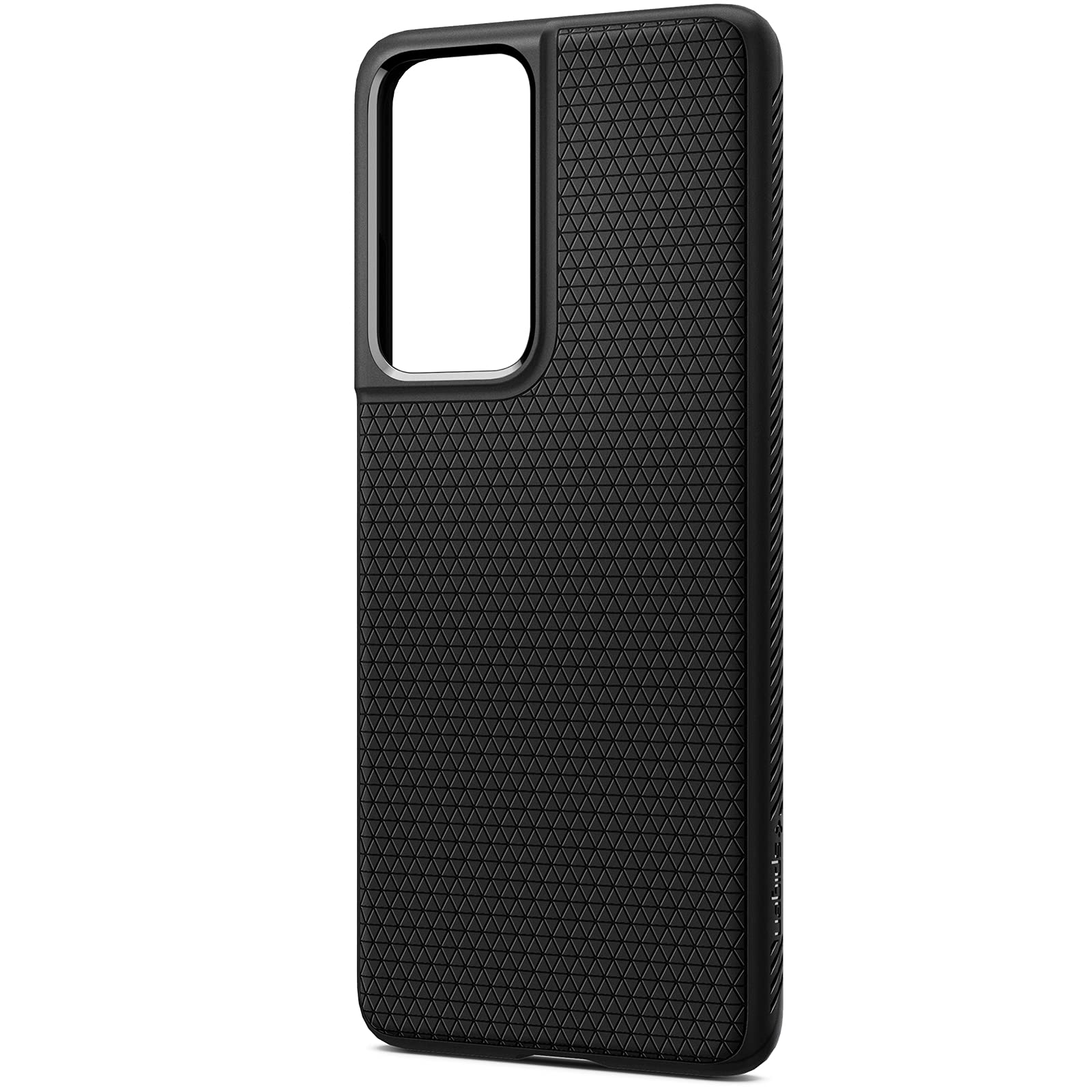 Spigen for Galaxy S21 Ultra Case, Liquid Air [No Magnet Ring] [Military-Grade Protection] - Matte Black