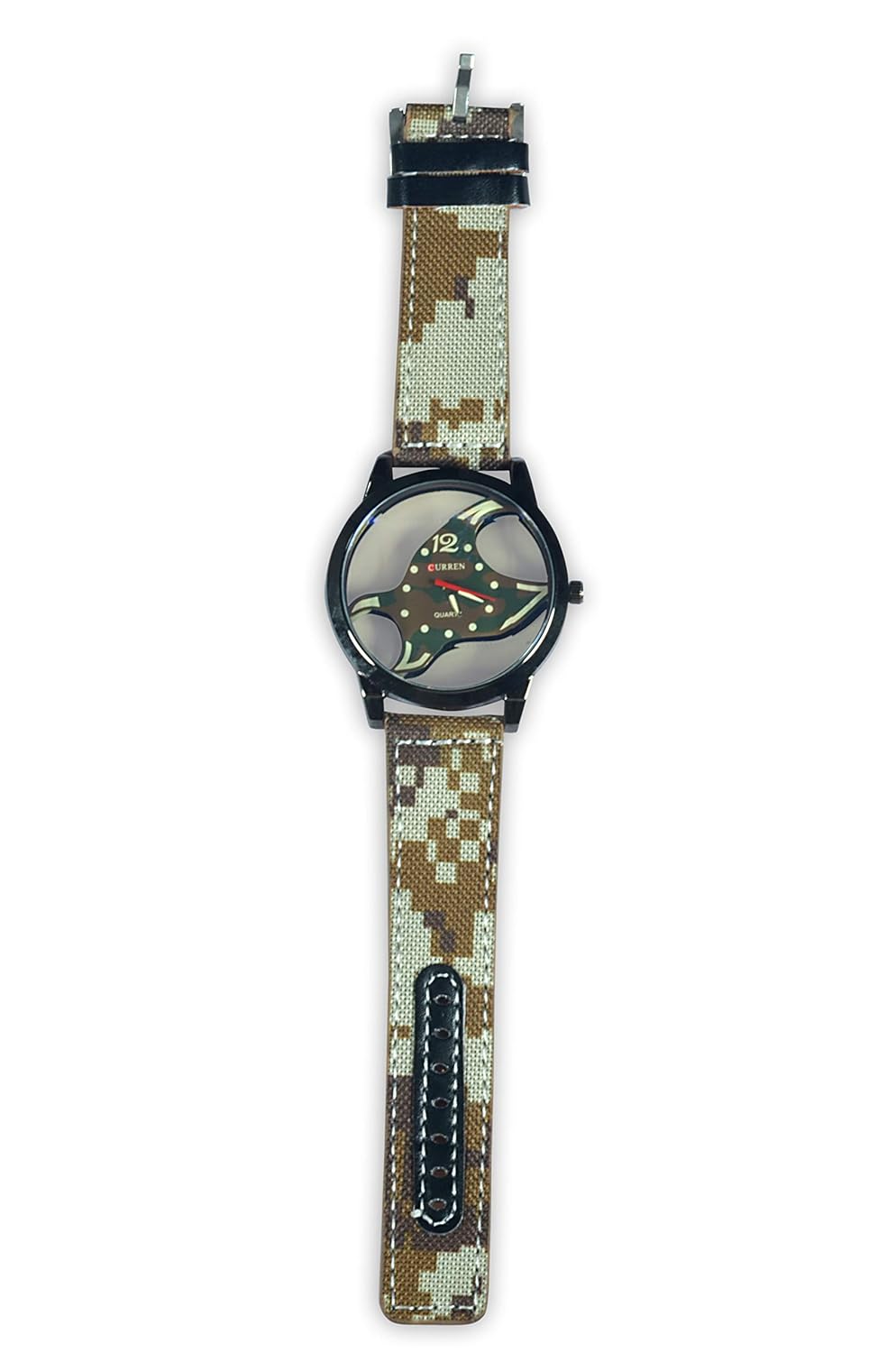 curren transparent watch