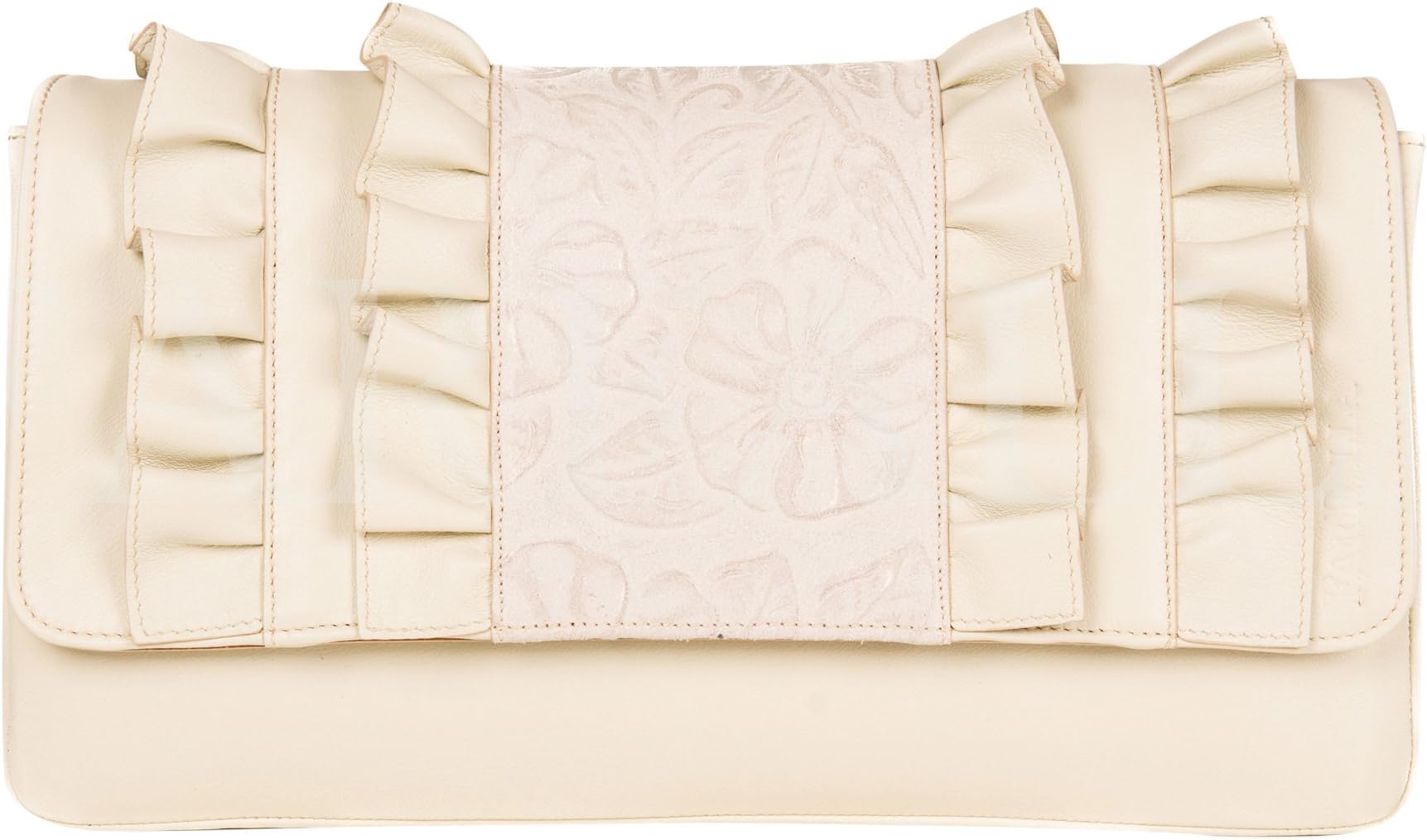 The italian bomber shoulder bag (White)