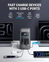Anker SOLIX C200 DC Portable Power Station 60W Panel 192Wh LiFePO4 200W view 3