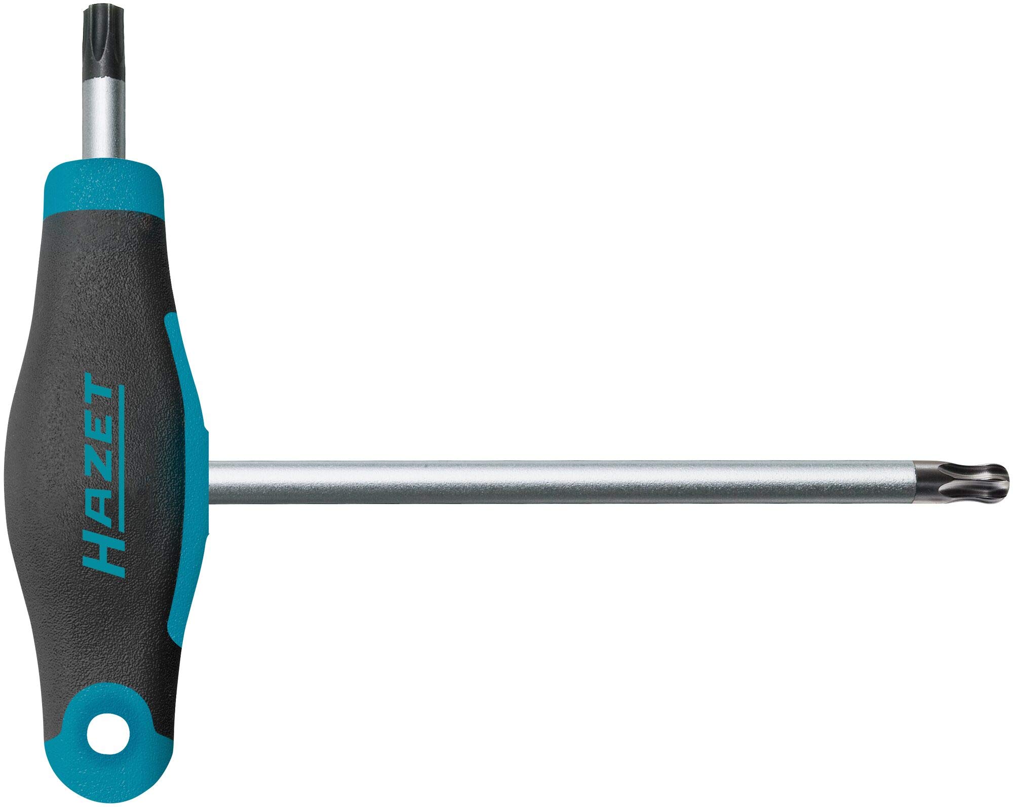 Hazet 829KKT-T40 Allen Wrench (Short and Long Blade for Flexible Use, Torx Profile, Size: T40) Dark Blue — image 1