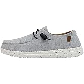HEYDUDE Women's Wendy Chambray Lace-Up Loafers