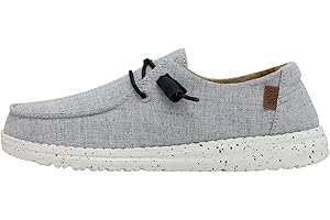 Hey Dude Women's Wendy Chambray Lace-Up Loafer