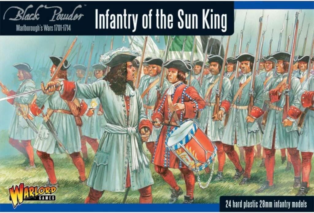Warlord Games Black Powder - Marlborough's Wars - Infantry of the Sun King (28mm scale), Small