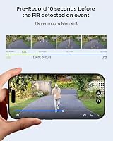 Reolink 4K Solar PT Ultra+ Solar Panel Outdoor Wireless Camera 512GB SD view 4
