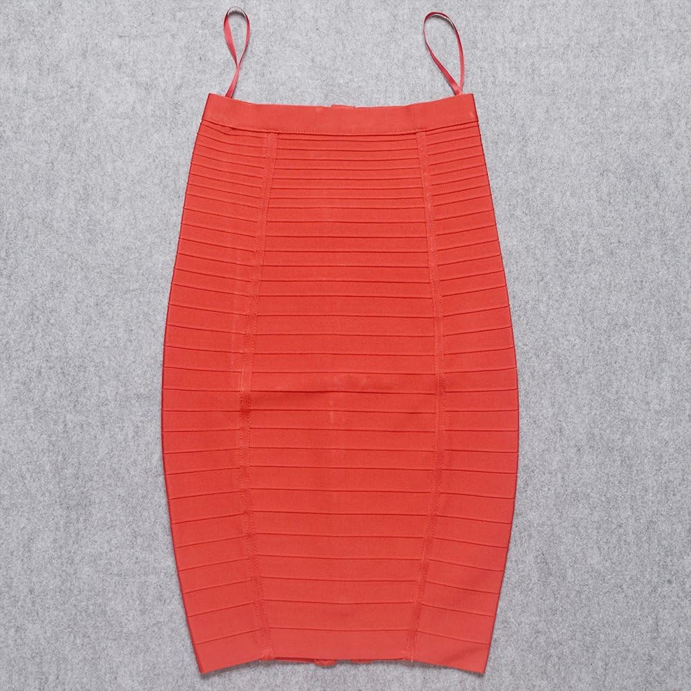 HLBandage Women's High Waist Elastic Rayon Bandage Pencil Skirt at  Women’s Clothing store