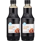 Amazon Brand - Happy Belly Teriyaki Marinade and Sauce, 15 fl oz (Pack of 2)