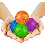 Vive Hand Exercise Balls - Grip Strengthening Physical, Occupational Therapy Kit - Squishy Stress, PT, Arthritis Pain Relief
