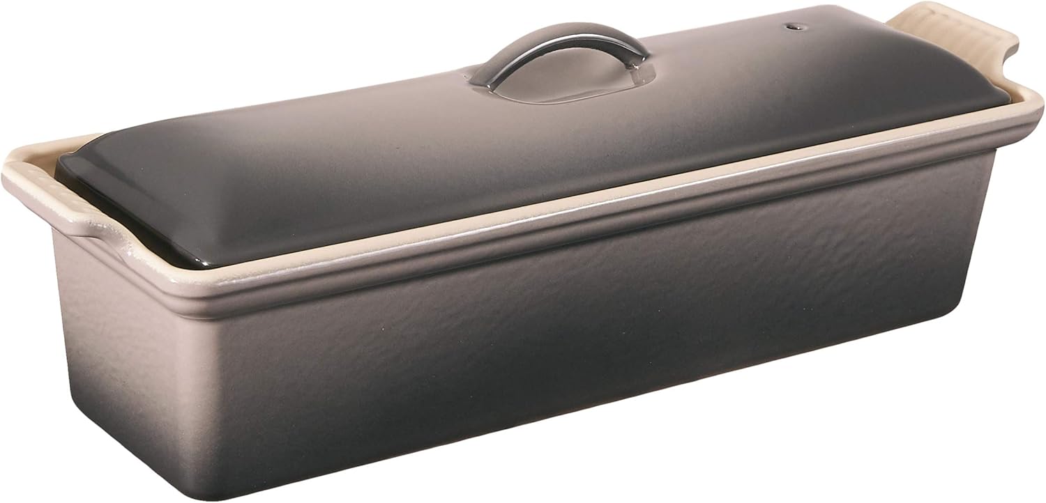 Le Creuset Enameled CastIron 2 Quart Pate Terrine, Oyster Amazon.ca