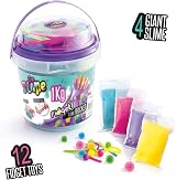 So Slime Fidget Slime Bucket 1kg Multicolour Ready to Play Creative Toy 6+ Years view 3