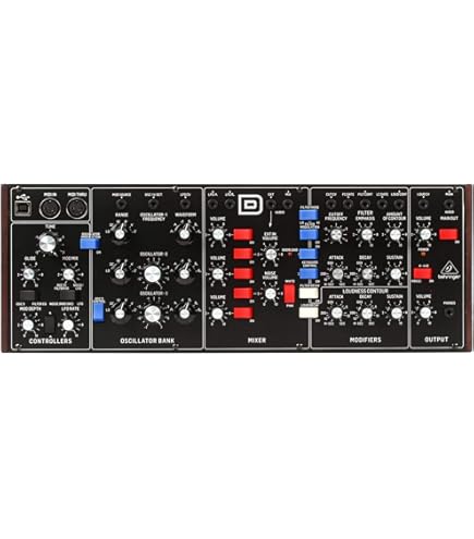 DTM・DAW Behringer TD-3 BK Amazon.com: Behringer TD-3-MO-BK Analog Bass Line