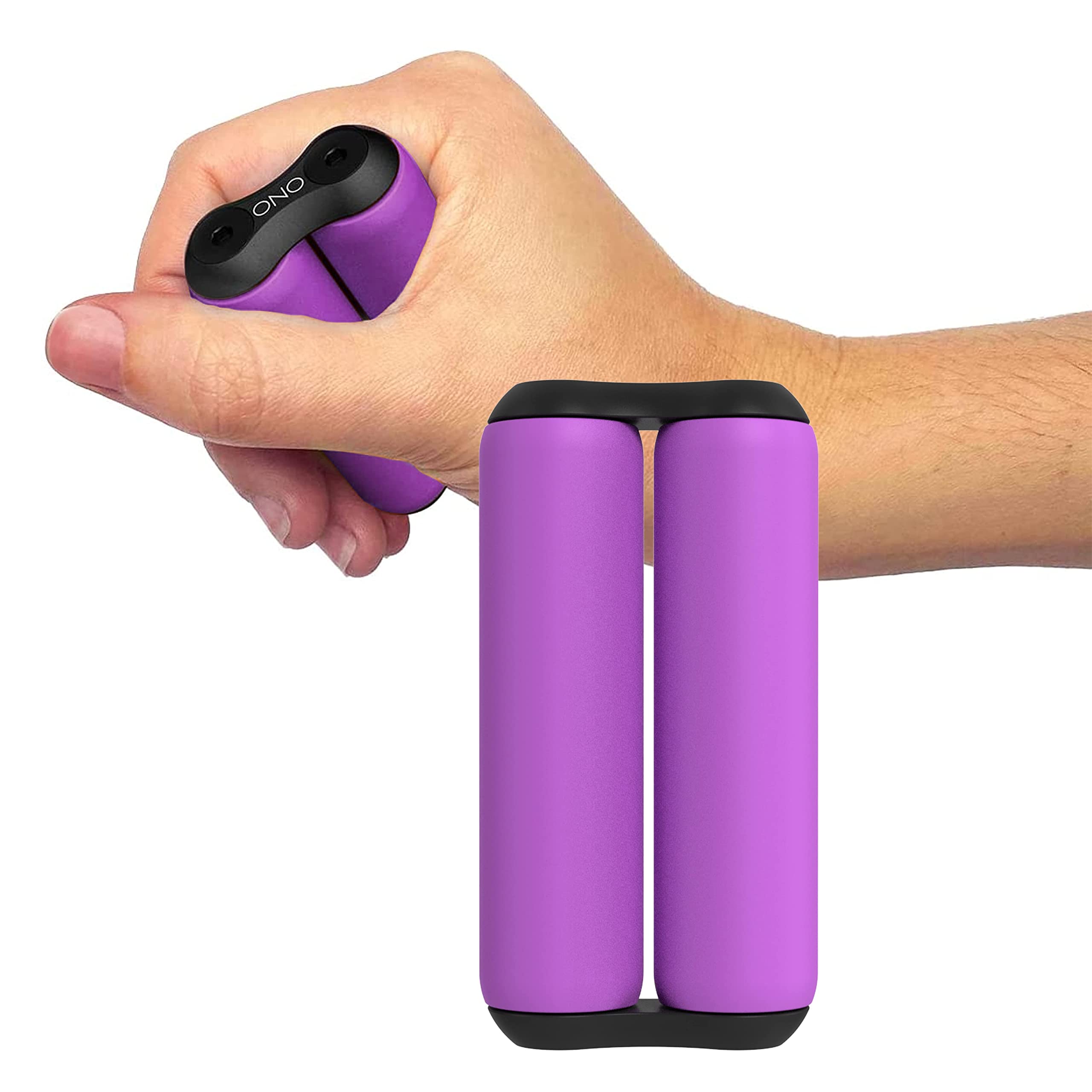 ONO Roller Jr Purple - Silent Fidget Toys for Promoting Focus & Stress Relief - Helps Develop Fine Motor Skills & Ease Skin & Nail Picking - Sized for Small Hands, Quiet Sensory Toy