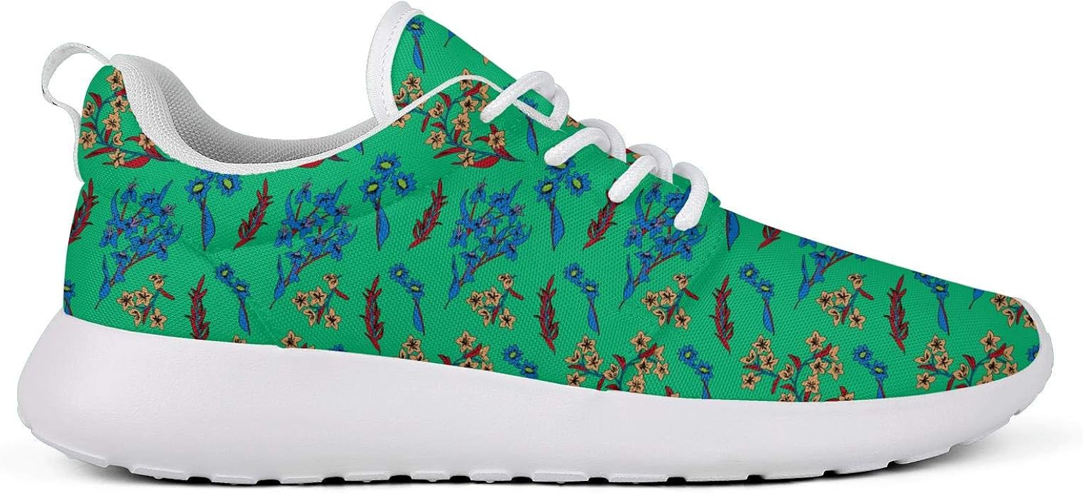 floral tennis shoes