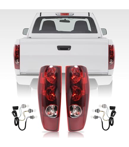 thumbnail image 2 of Pair Left & Right Tail Lights For 2004-2012 Chevy Colorado GMC Canyon – Brake Lamps 2 of 5