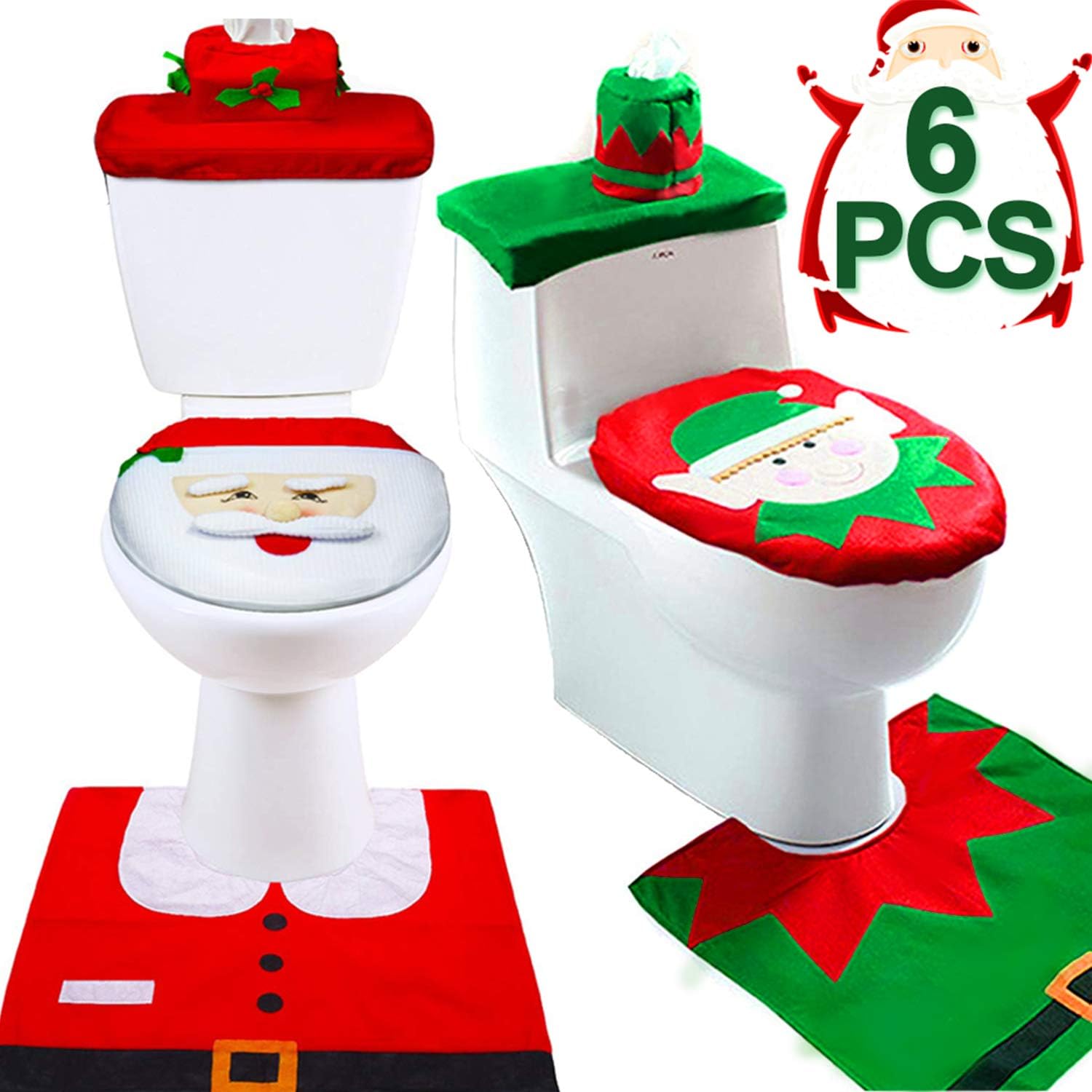 Best christmas toilet seat cover only