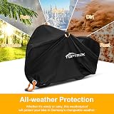 toptrek Bike Cover 210D 3 Bikes Outdoor Storage 220x120x110cm Waterproof view 6