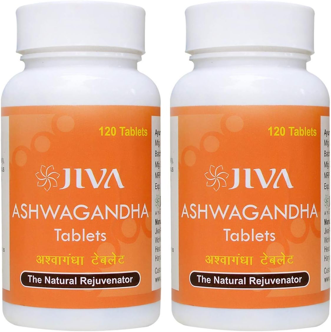 Swadesi Jiva Ayurveda Ashwagandha Tablet (Pack of 2)